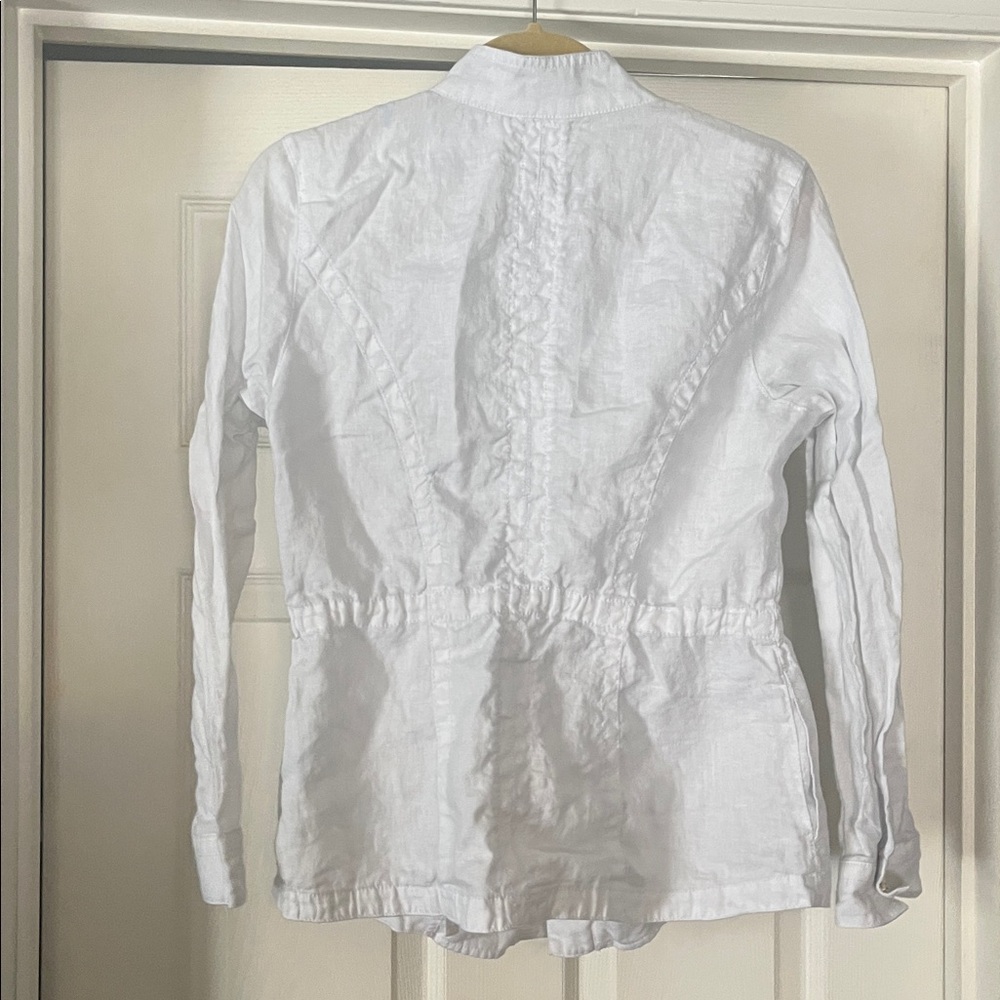 J. Mclaughlin White Utility Jacket - image 6